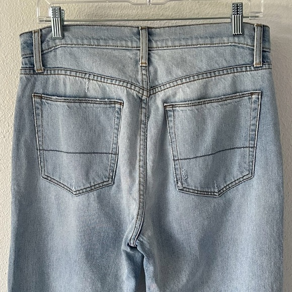 NSF HANK Blanket Stitch 5 Pocket Light Wash Denim Reflection Wash Jeans Size 28 - Picture 4 of 12
